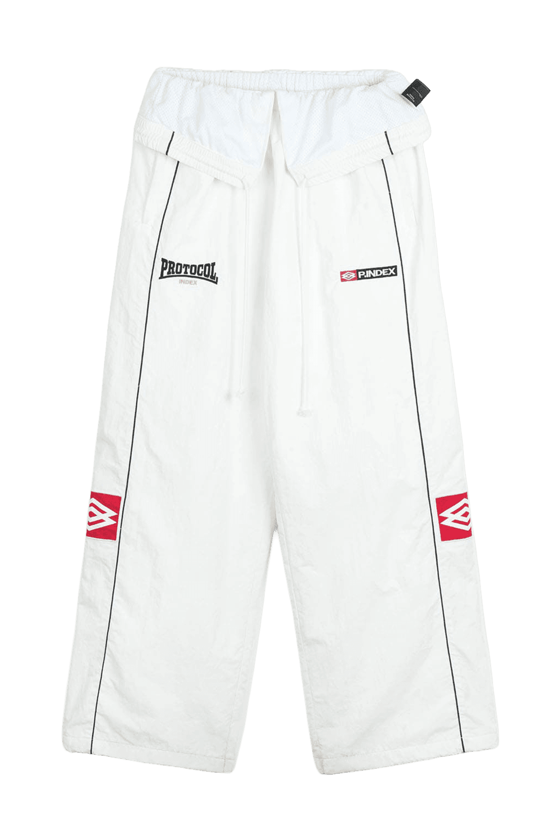 FOLDED TRACK PANTS