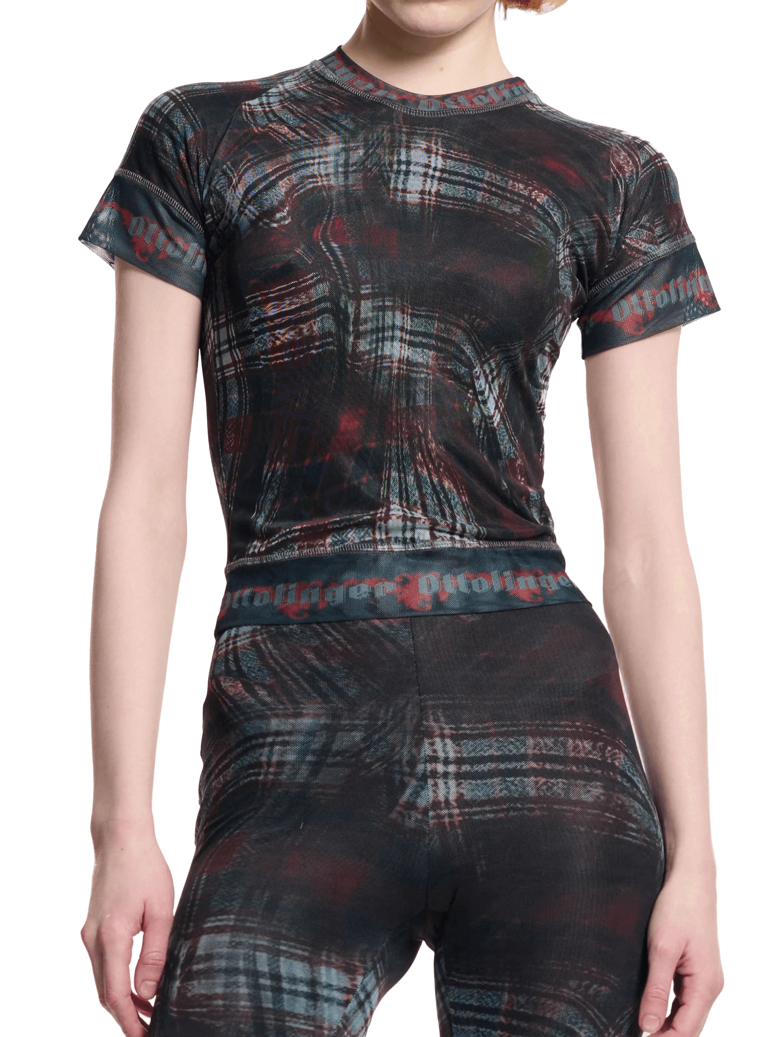 Ottolinger SIGNATURE MESH T-SHIRT
